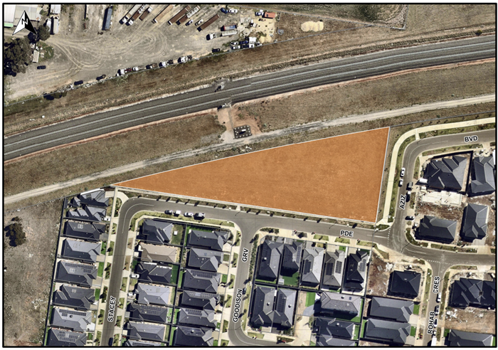 An aerial view of 21 Stacey Parade